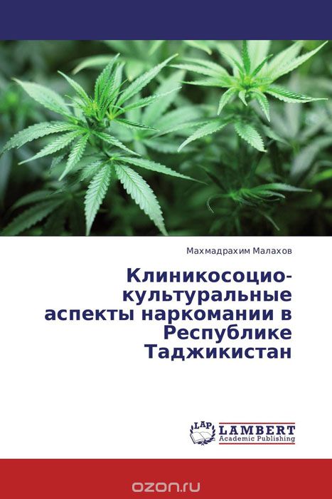Клиникосоцио-культуральные аспекты наркомании в Республике Таджикистан, Махмадрахим Малахов